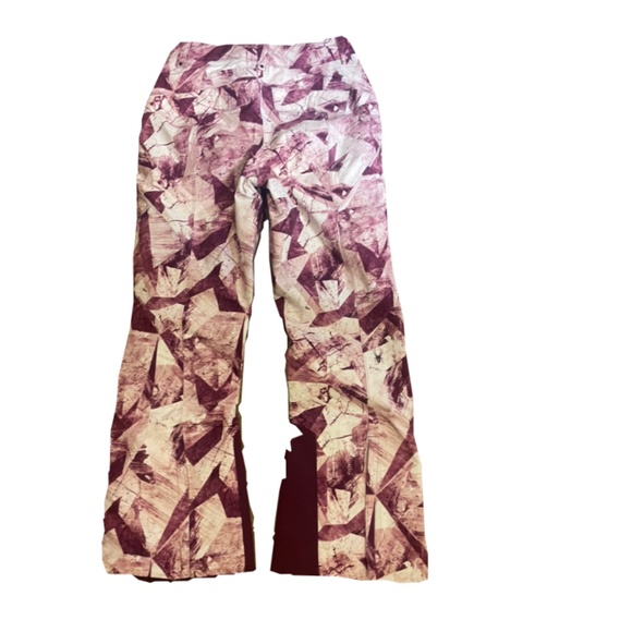 Women's Me GTX ski pants in the "White Noise Print" color - Picture 2 of 4